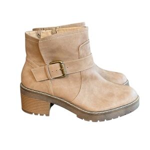 Women's Tan Ankle Boots